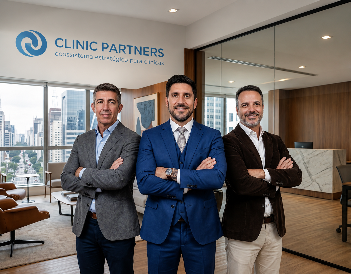 Sócios fundadores da Clinic Partners